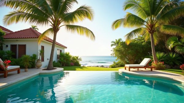 Séjour villa piscine Guadeloupe : avantages et options de location