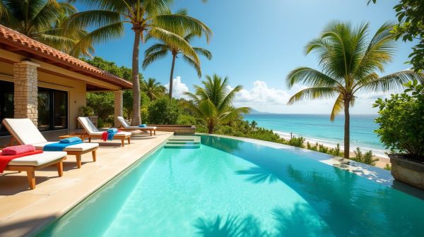Séjour villa piscine Guadeloupe : avantages et options de location